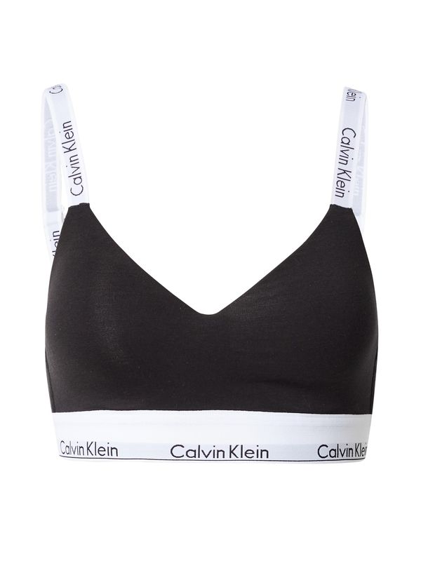 Calvin Klein Underwear Calvin Klein Underwear Сутиен  светлосиво / черно / бяло