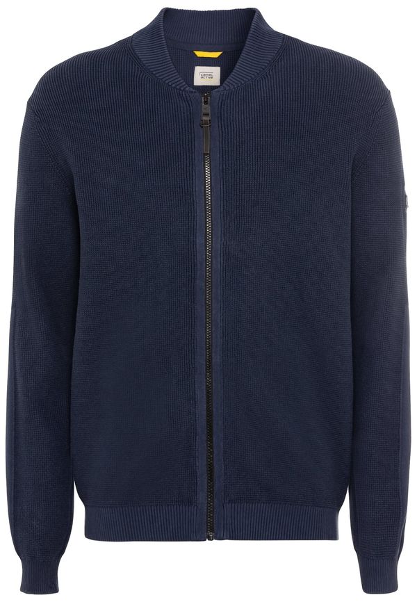 CAMEL ACTIVE CAMEL ACTIVE Плетена жилетка  нейви синьо