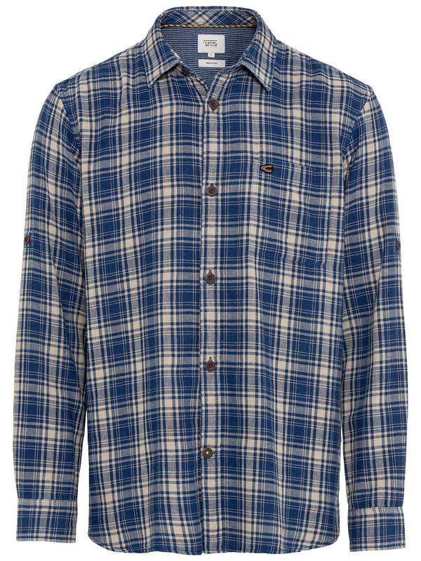 CAMEL ACTIVE CAMEL ACTIVE Риза  светлобежово / тъмносиньо