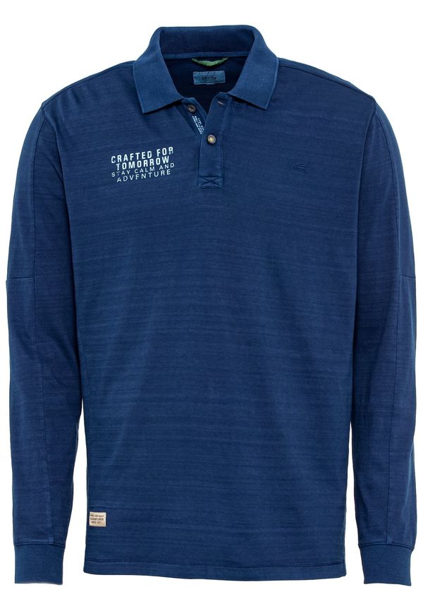 CAMEL ACTIVE CAMEL ACTIVE Тениска  индиго / мръсно бяло