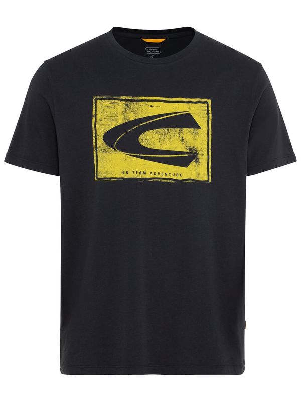 CAMEL ACTIVE CAMEL ACTIVE Тениска  жълто / черно