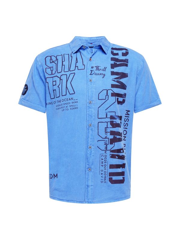 CAMP DAVID CAMP DAVID Риза  нощно синьо / небесносиньо