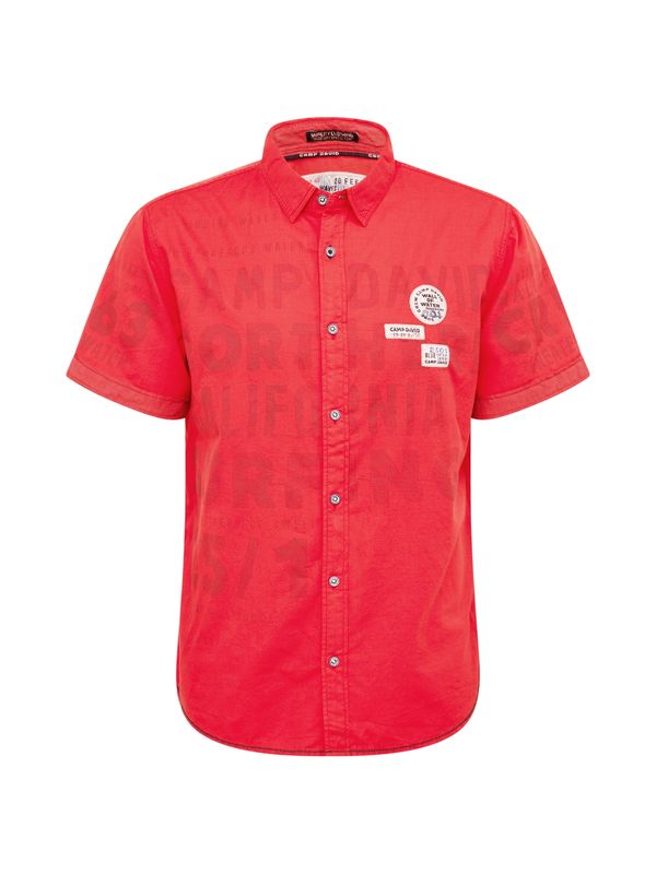 CAMP DAVID CAMP DAVID Риза  сиво / червено / бяло