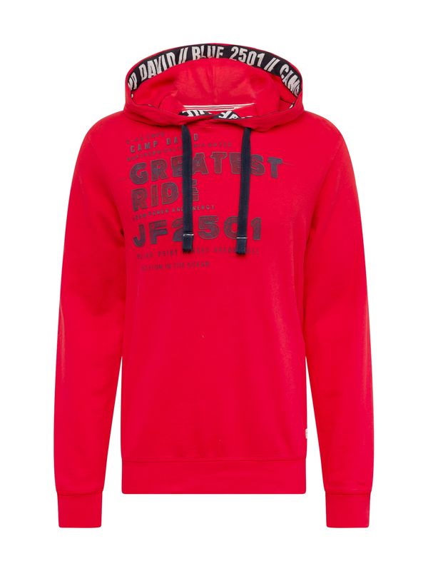 CAMP DAVID CAMP DAVID Суичър  морскосиньо / червено