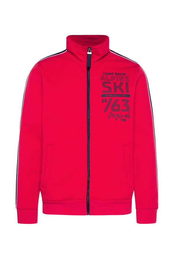 CAMP DAVID CAMP DAVID Суичъри с качулка  червено / черно / бяло