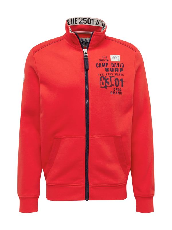 CAMP DAVID CAMP DAVID Суичъри с качулка  нощно синьо / червено / черно / бяло