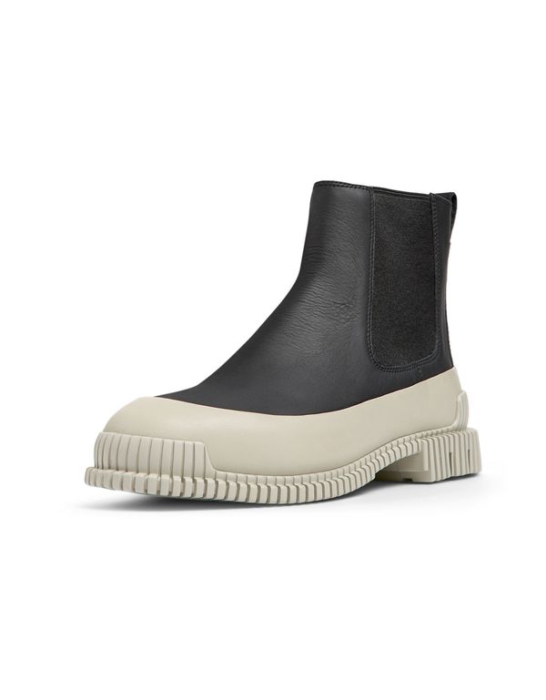 CAMPER CAMPER Боти Chelsea 'Pix'  черно / мръсно бяло