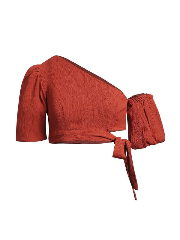 Campus Sutra Campus Sutra Блуза 'Adeline'  ръждиво червено