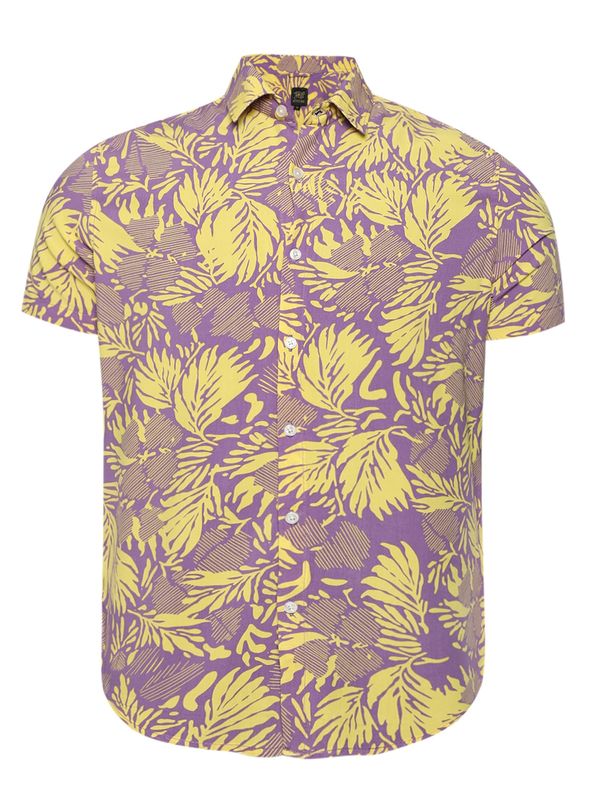 Campus Sutra Campus Sutra Риза 'Ezekiel'  жълто / лилав