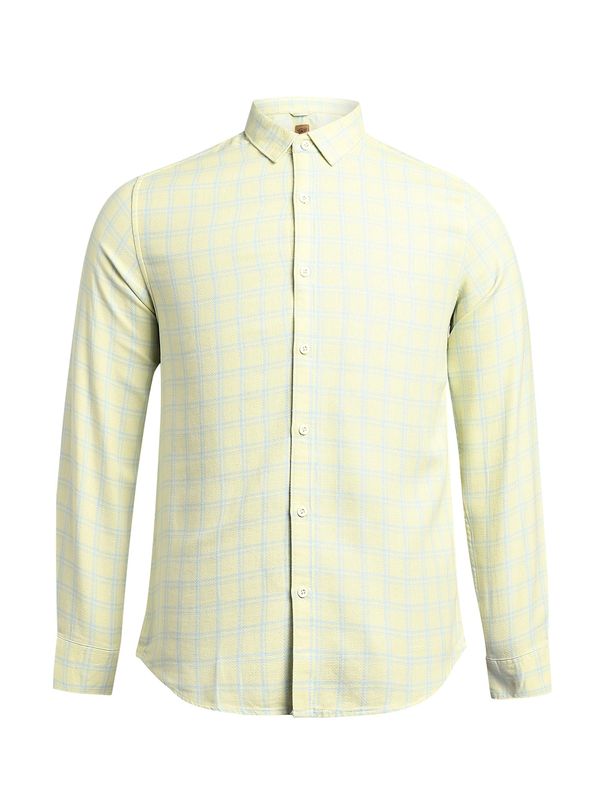 Campus Sutra Campus Sutra Риза 'Theodore'  светлосиньо / жълто