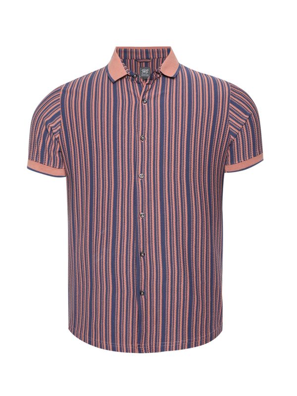 Campus Sutra Campus Sutra Риза 'Vincent'  гълъбово синьо / пепел от рози