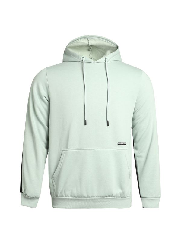 Campus Sutra Campus Sutra Суичър 'Quest'  светлосиньо / черно