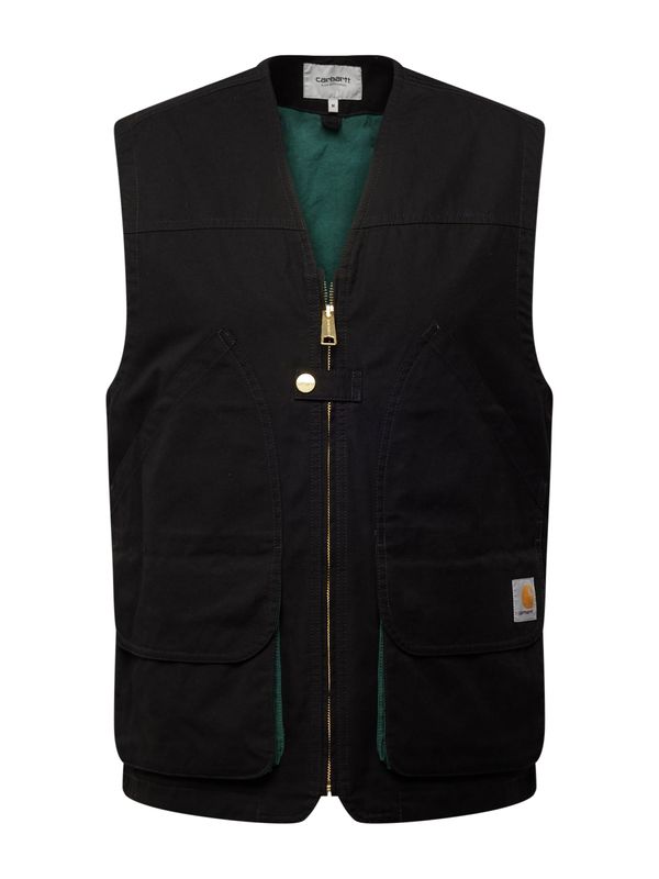 Carhartt WIP Carhartt WIP Елек 'Heston'  тъмнозелено / черно