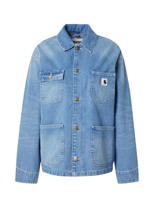 Carhartt WIP Carhartt WIP Преходно яке 'Michigan'  син деним / черно / бяло