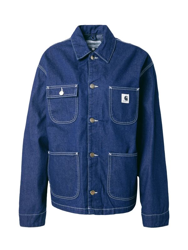 Carhartt WIP Carhartt WIP Преходно яке 'Michigan'  син деним / мръсно бяло