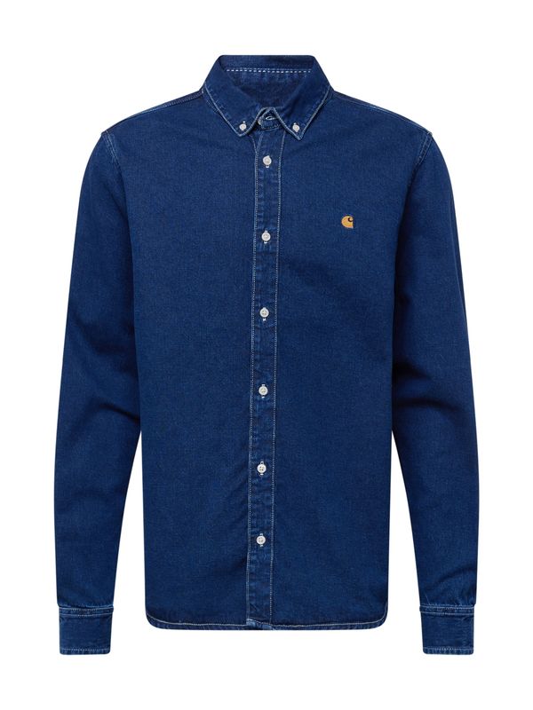 Carhartt WIP Carhartt WIP Риза 'Weldon'  кобалтово синьо / златистожълто
