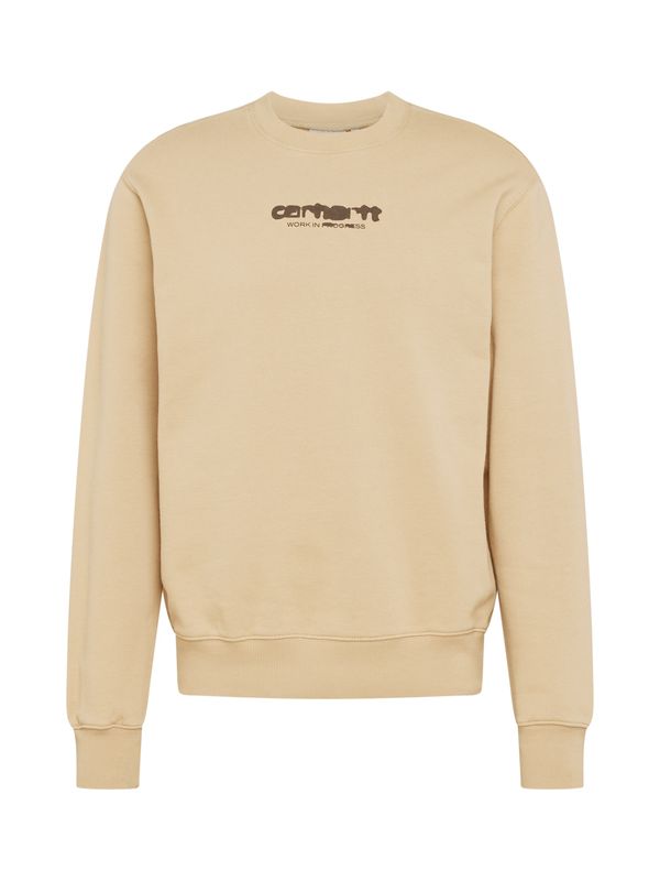 Carhartt WIP Carhartt WIP Суичър 'Ink Bleed'  кафяво / капучино