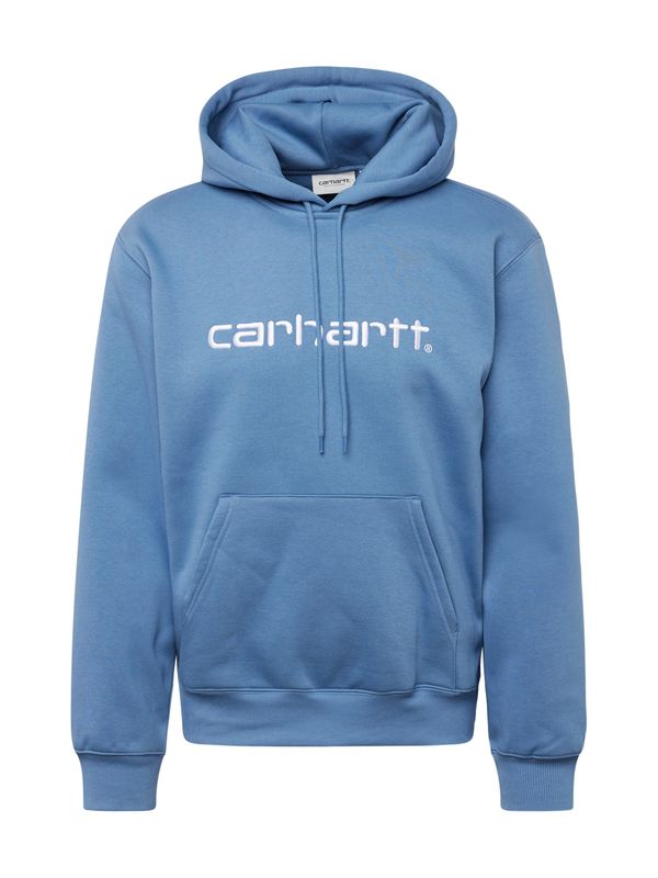 Carhartt WIP Carhartt WIP Суичър  сапфирено синьо / бяло