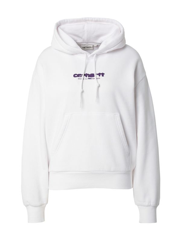 Carhartt WIP Carhartt WIP Суичър  тъмнолилаво / бяло