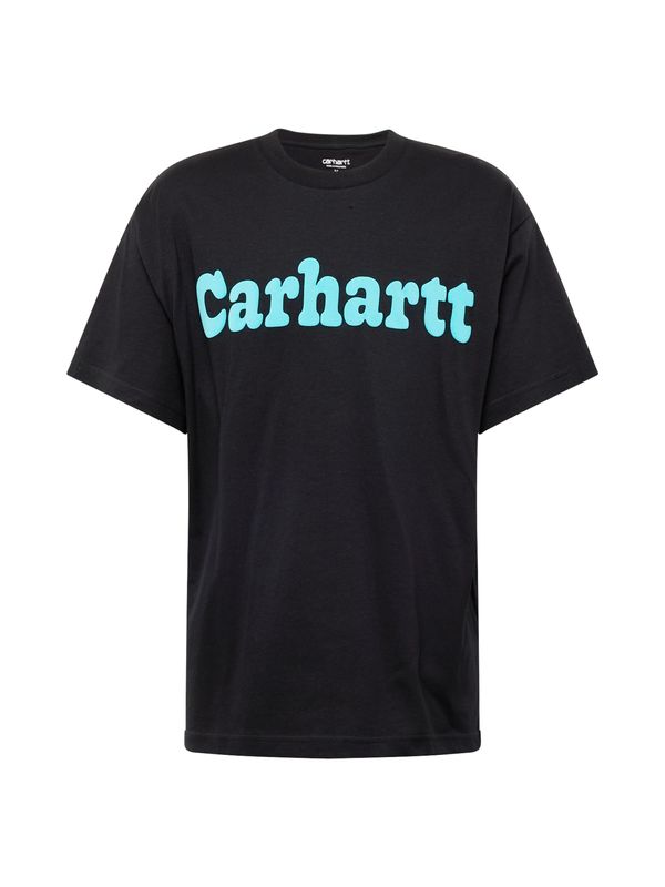 Carhartt WIP Carhartt WIP Тениска 'Bubbles'  аквамарин / черно