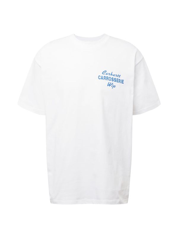 Carhartt WIP Carhartt WIP Тениска 'Mechanics'  синьо / бяло