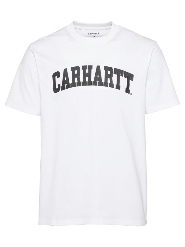 Carhartt WIP Carhartt WIP Тениска 'University'  черно / мръсно бяло