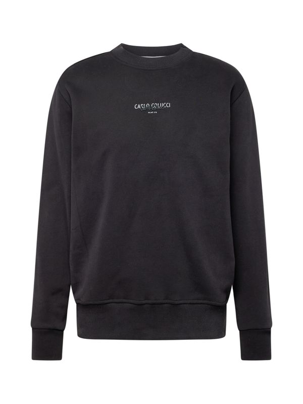 Carlo Colucci Carlo Colucci Суичър 'De Sarro'  сиво / черно / бяло