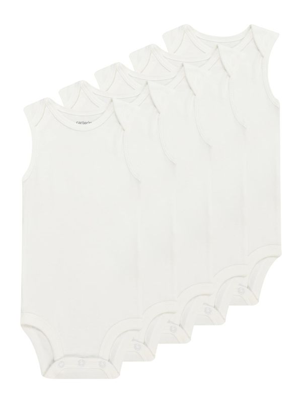 Carter's Carter's Бебешки гащеризони/боди  бяло