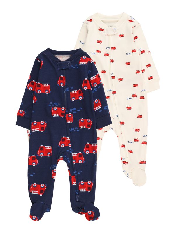 Carter's Carter's Бебешки гащеризони/боди  кремаво / нейви синьо / червено / бяло