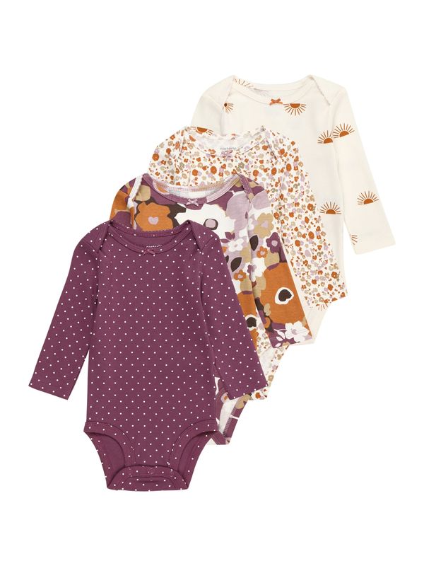 Carter's Carter's Бебешки гащеризони/боди  лилав / оранжево / розово / бяло