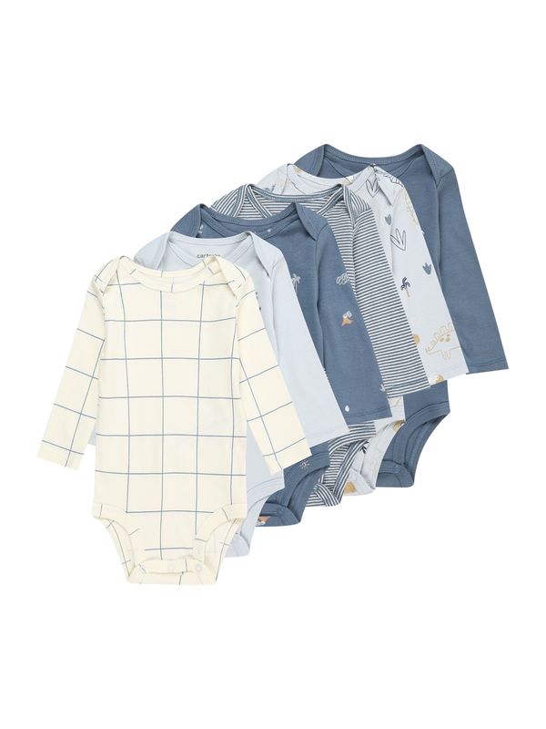 Carter's Carter's Бебешки гащеризони/боди  нейви синьо / светлосиньо / светлокафяво / бяло