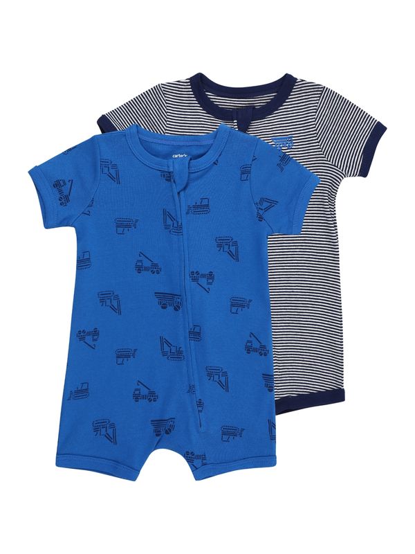Carter's Carter's Бебешки гащеризони/боди  синьо / тъмносиньо / бяло