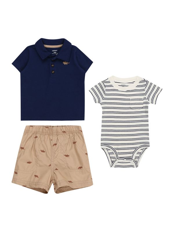 Carter's Carter's Комплект  бежово / нейви синьо / кафяво / бяло