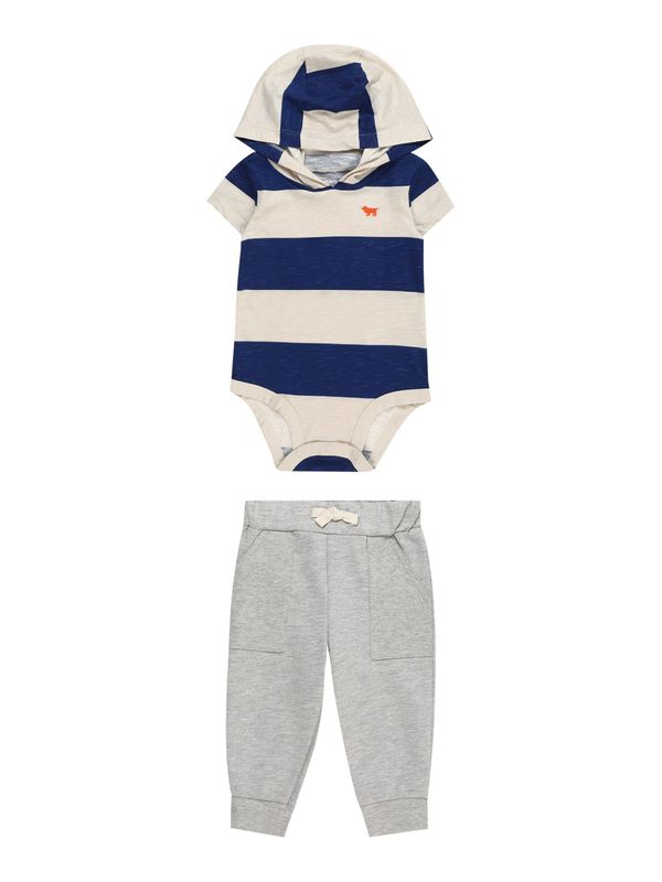 Carter's Carter's Комплект  бежово / нейви синьо / сив меланж