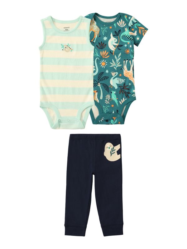 Carter's Carter's Комплект  бежово / тюркоазен / смарагдово зелено / оранжево