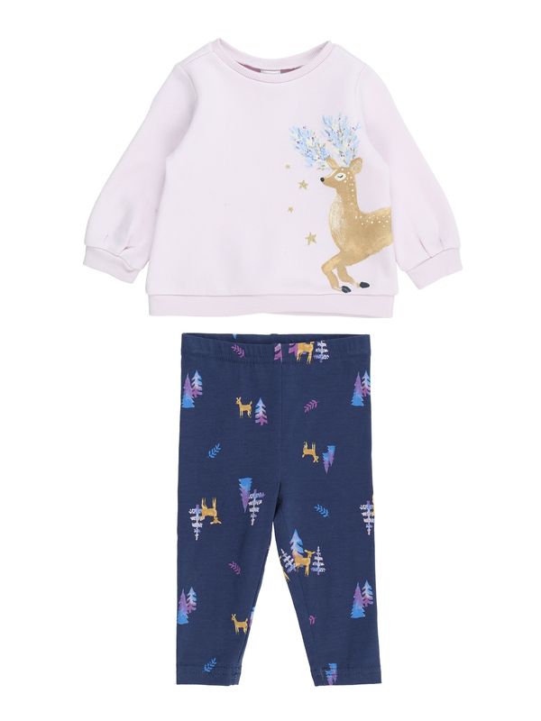 Carter's Carter's Комплект  нейви синьо / лазурно синьо / брокат / бледорозово