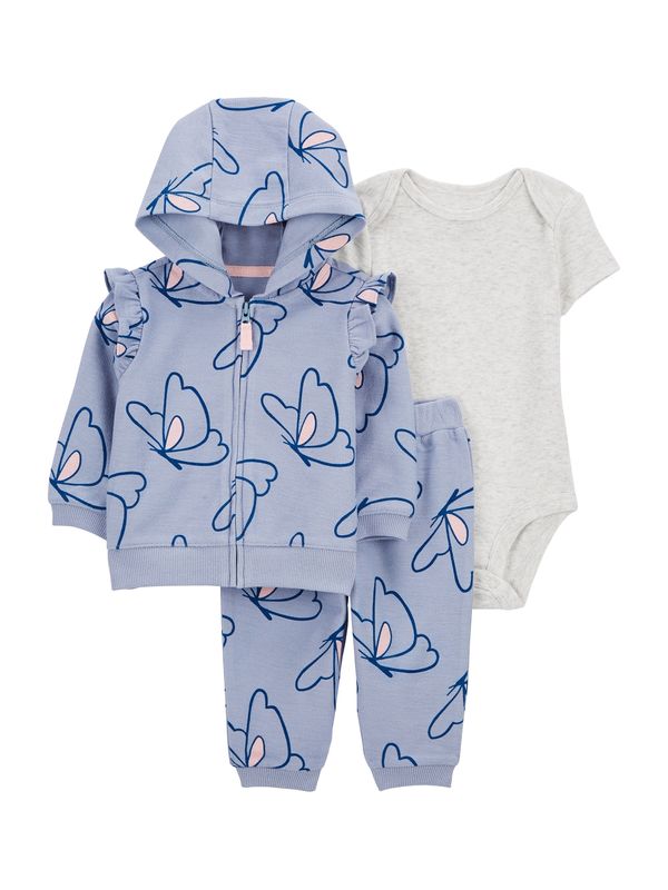 Carter's Carter's Комплект  нейви синьо / опал / светлосиво / пастелно розово