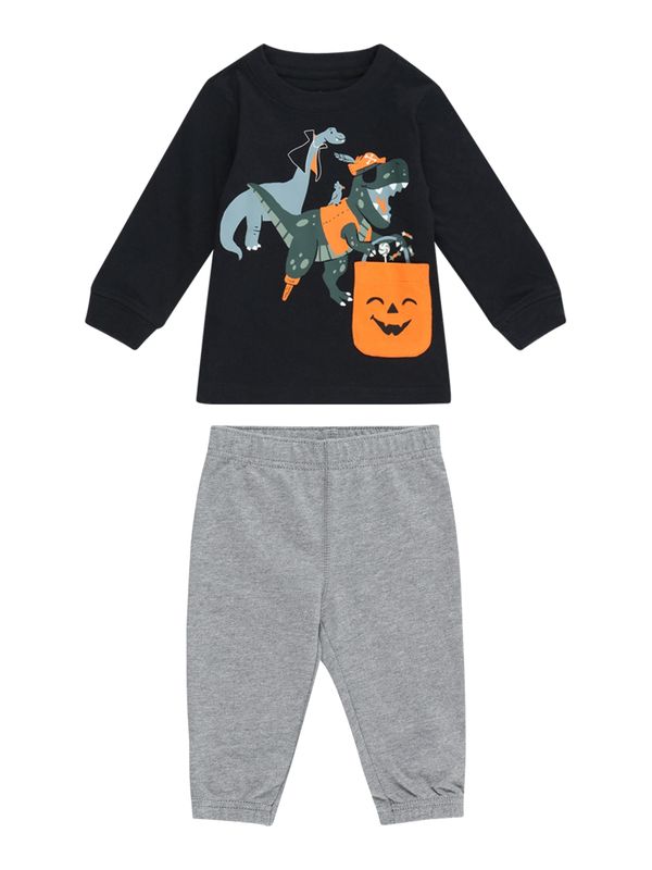 Carter's Carter's Комплект  нейви синьо / сив меланж / зелено / оранжево