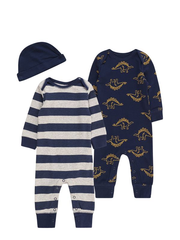 Carter's Carter's Комплект  нейви синьо / жълто / сив меланж