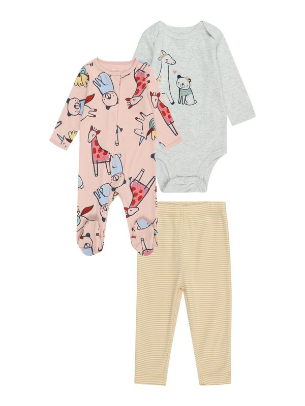 Carter's Carter's Комплект  пастелно синьо / жълто / розово / бледорозово