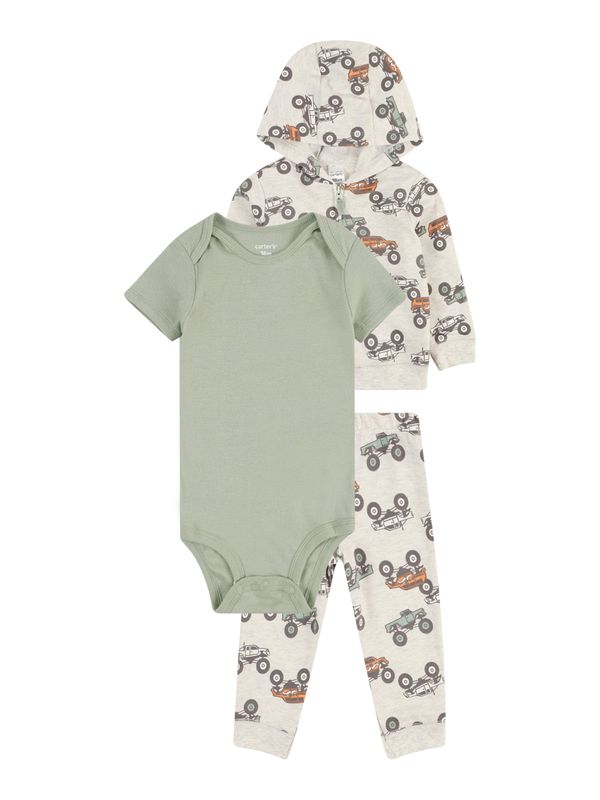 Carter's Carter's Комплект  сив меланж / маслина / червено / черно