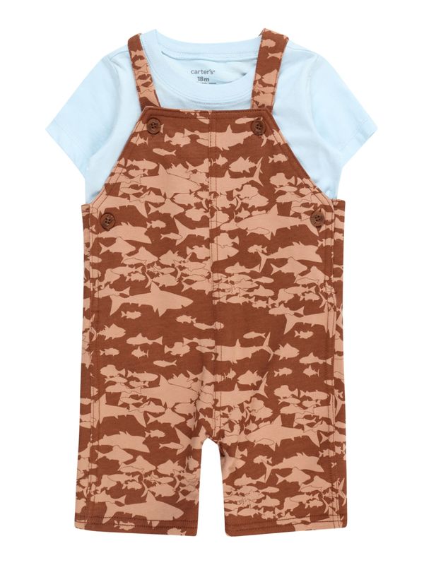 Carter's Carter's Комплект  светлосиньо / кестеняво кафяво / светлокафяво