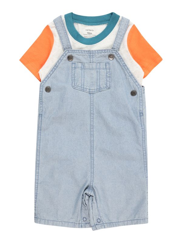 Carter's Carter's Комплект  светлосиньо / петрол / корал / бяло