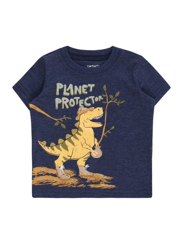 Carter's Carter's Тениска  нейви синьо / кафяво / бяло