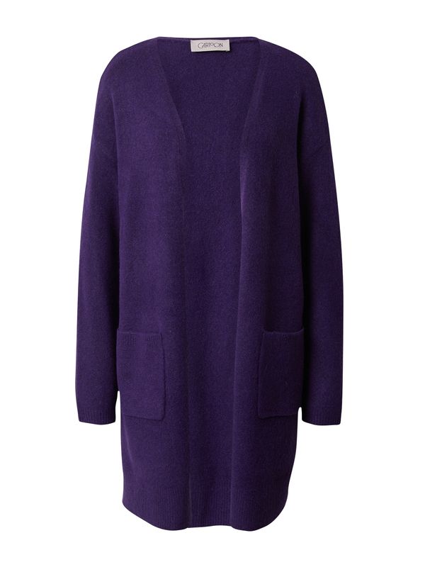 Cartoon Cartoon Плетена жилетка  тъмнолилаво