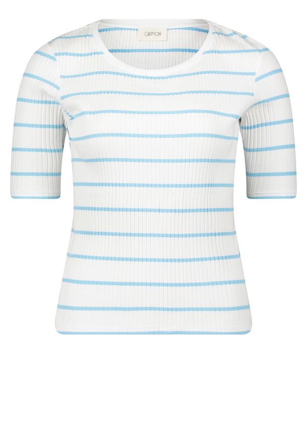 Cartoon Cartoon Тениска  аквамарин / бяло