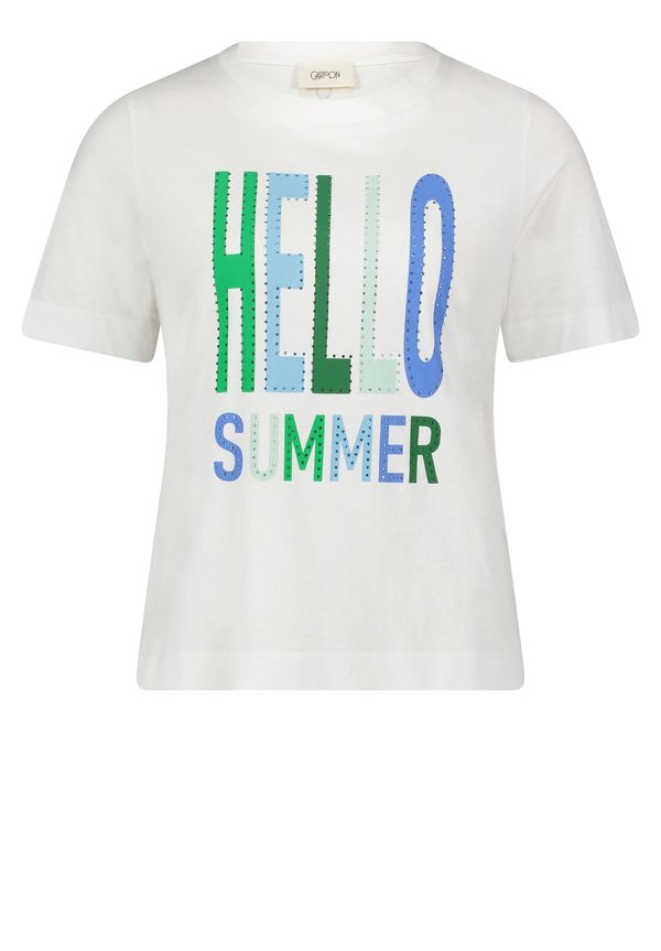 Cartoon Cartoon Тениска  синьо / зелено / бяло