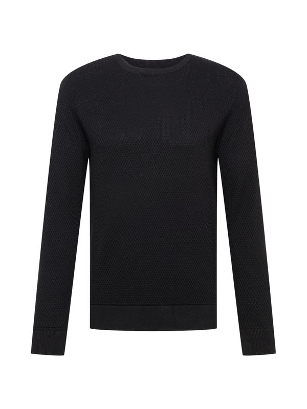 Casual Friday Casual Friday Пуловер 'Karlo'  антрацитно черно