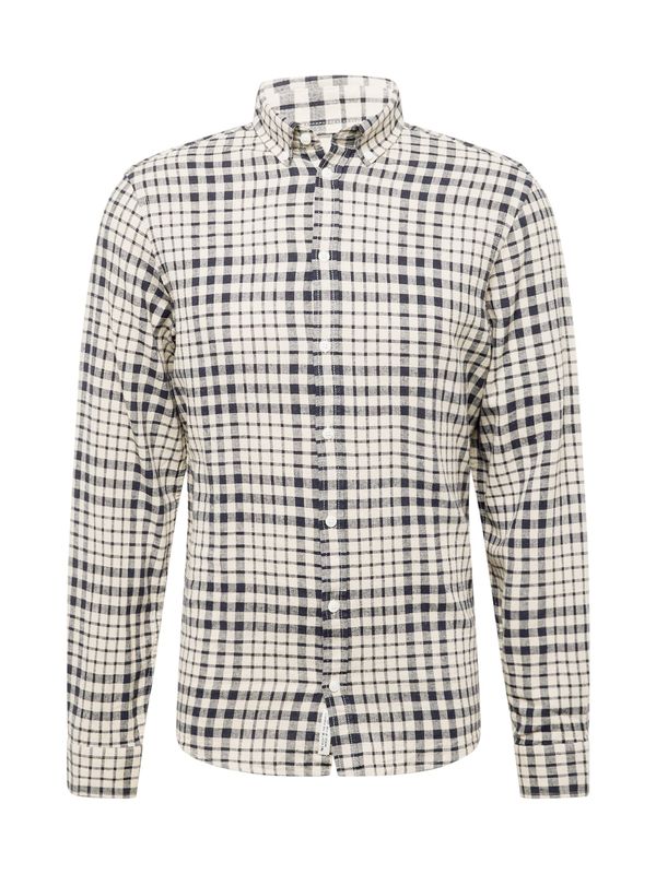 Casual Friday Casual Friday Риза 'Anton'  бежово / нейви синьо