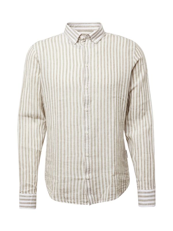 Casual Friday Casual Friday Риза 'Anton'  бежово / сиво / светлосиво